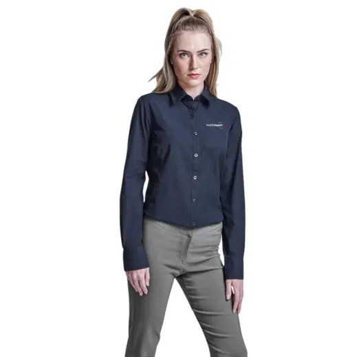 Ladies Long Sleeve Sycamore Shirt Model
